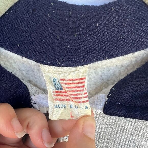 San Francisco California Vintage Sweatshirt Made in USA Gray size L - Picture 3 of 6